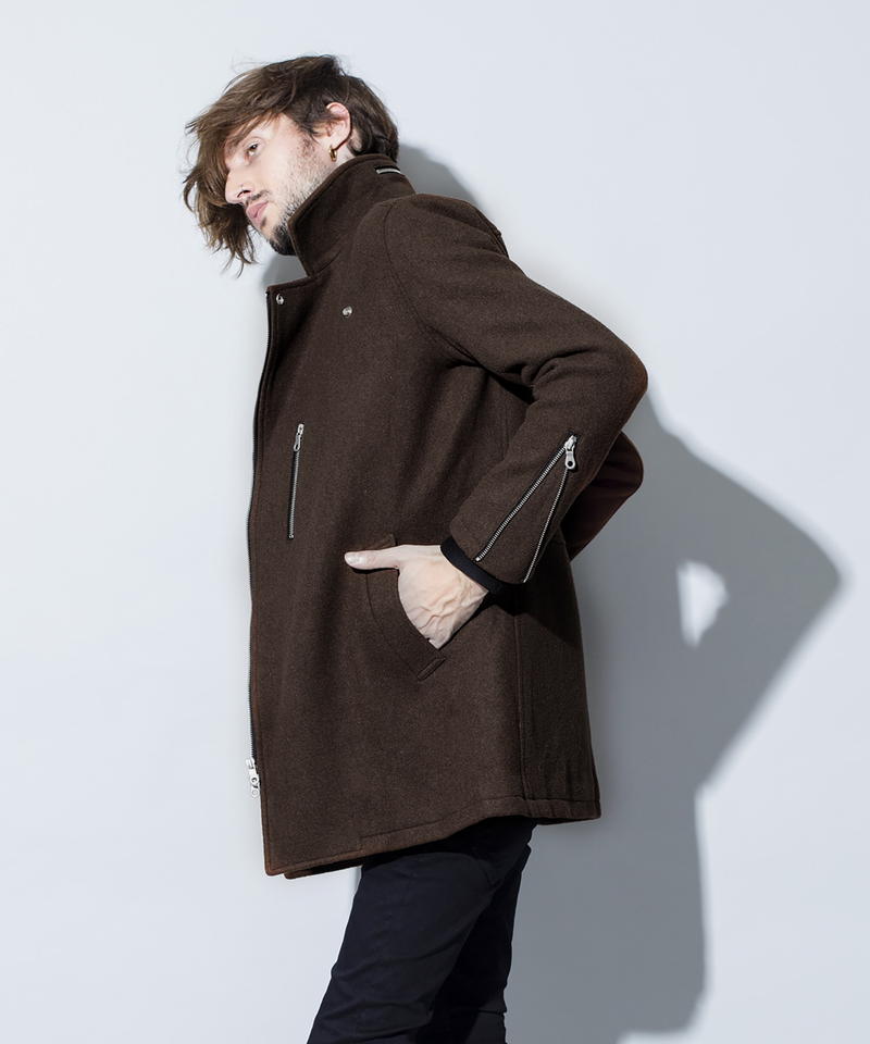 メルトンライダースコート