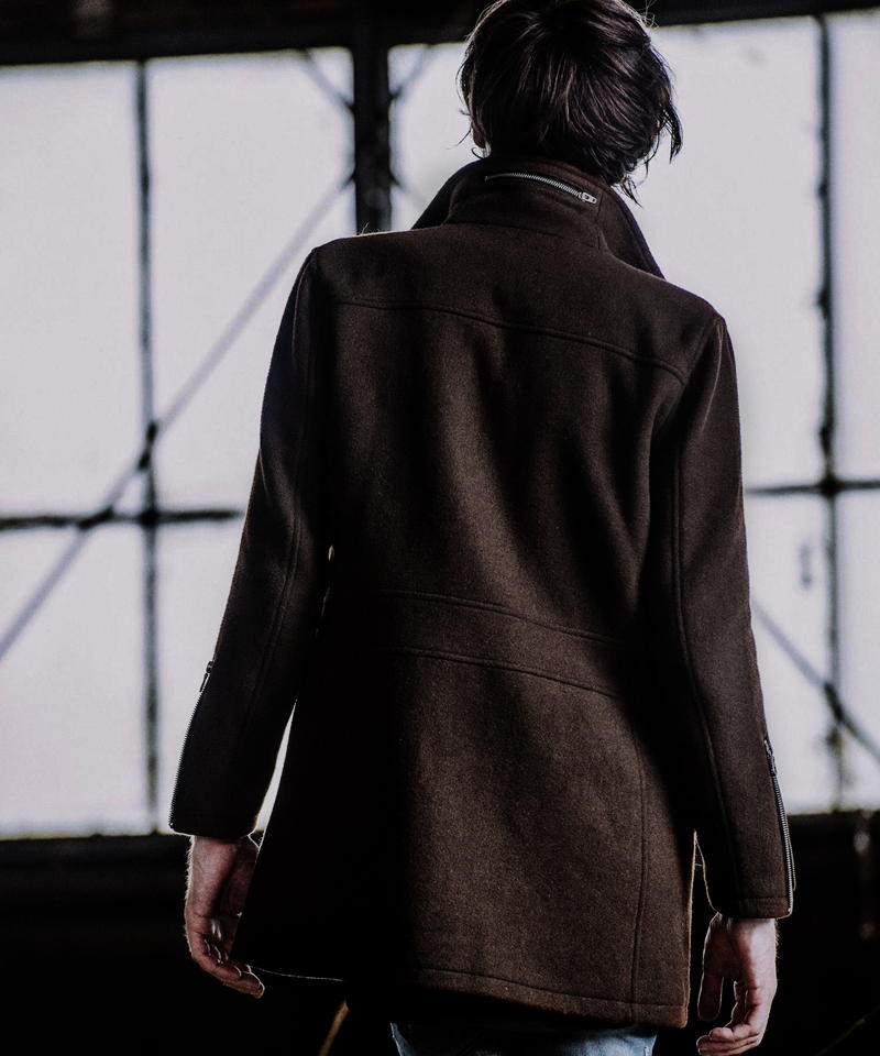 メルトンライダースコート