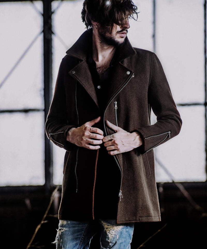 メルトンライダースコート