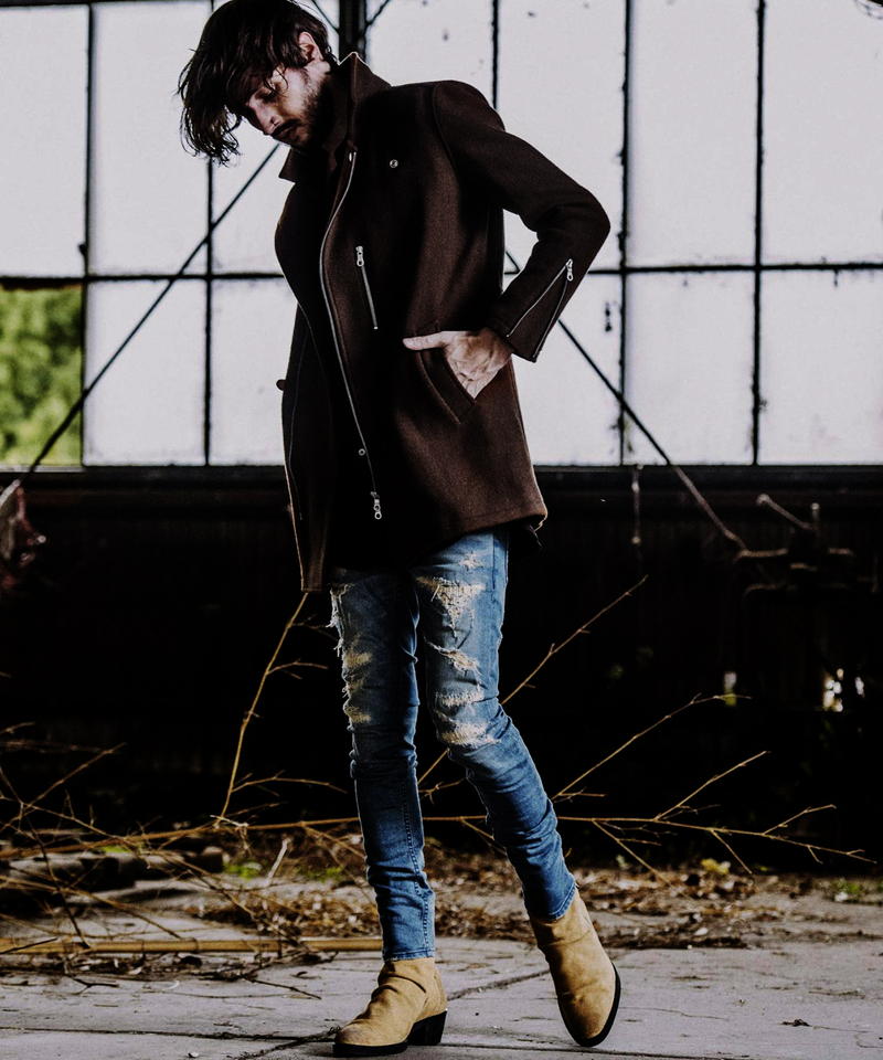 メルトンライダースコート