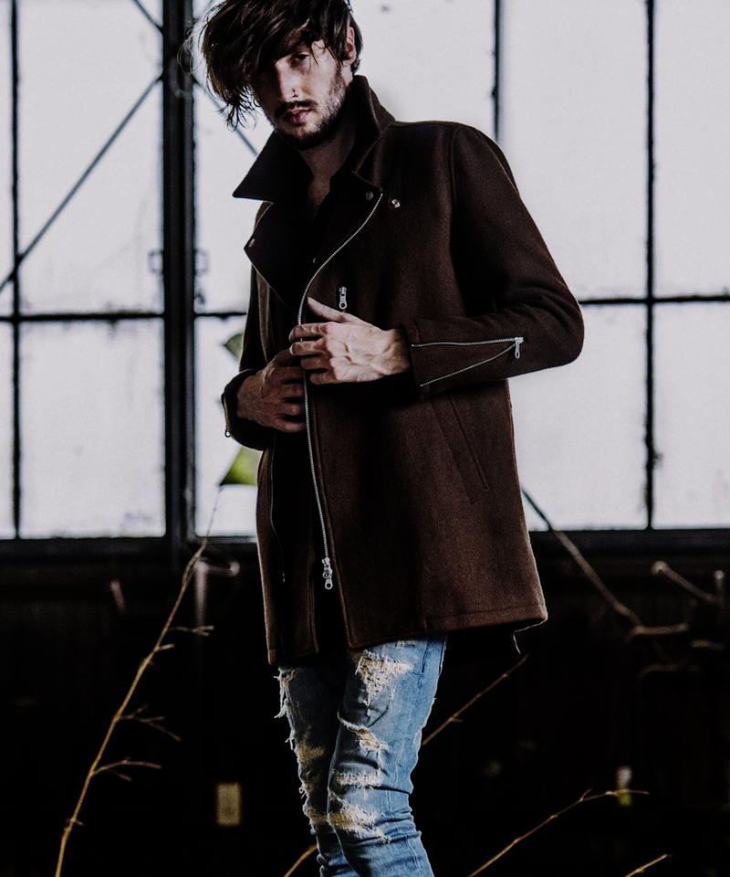 メルトンライダースコート