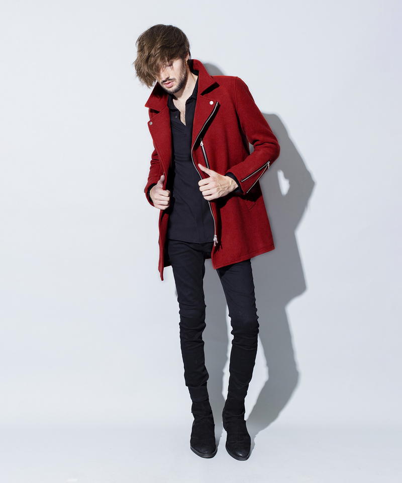 メルトンライダースコート