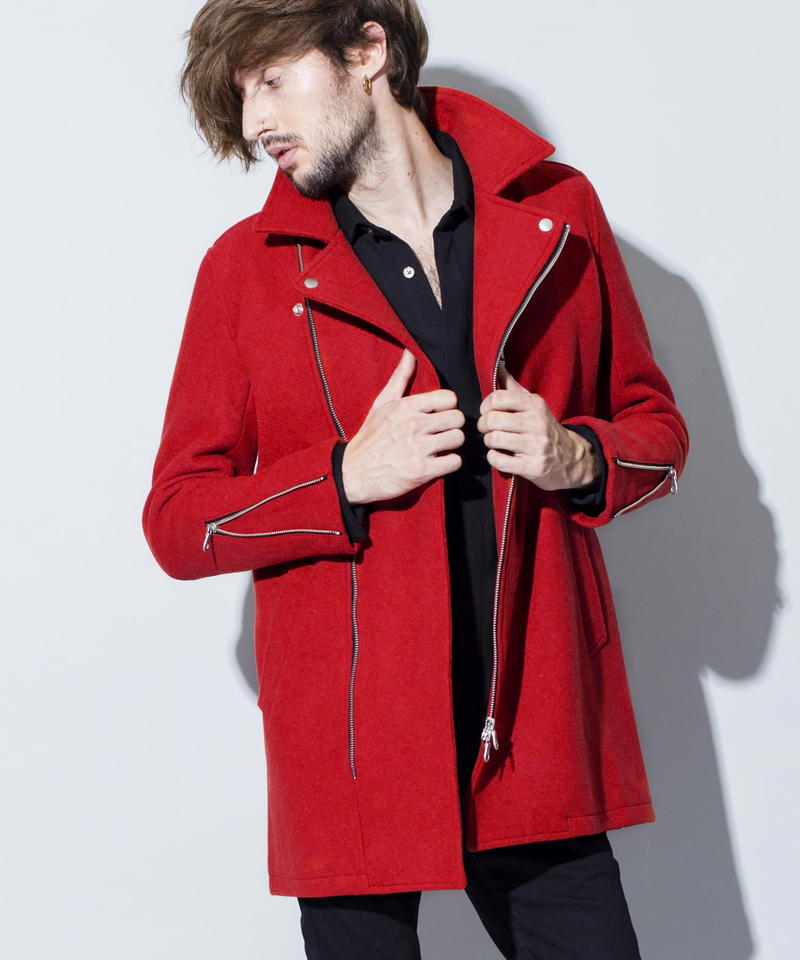 メルトンライダースコート