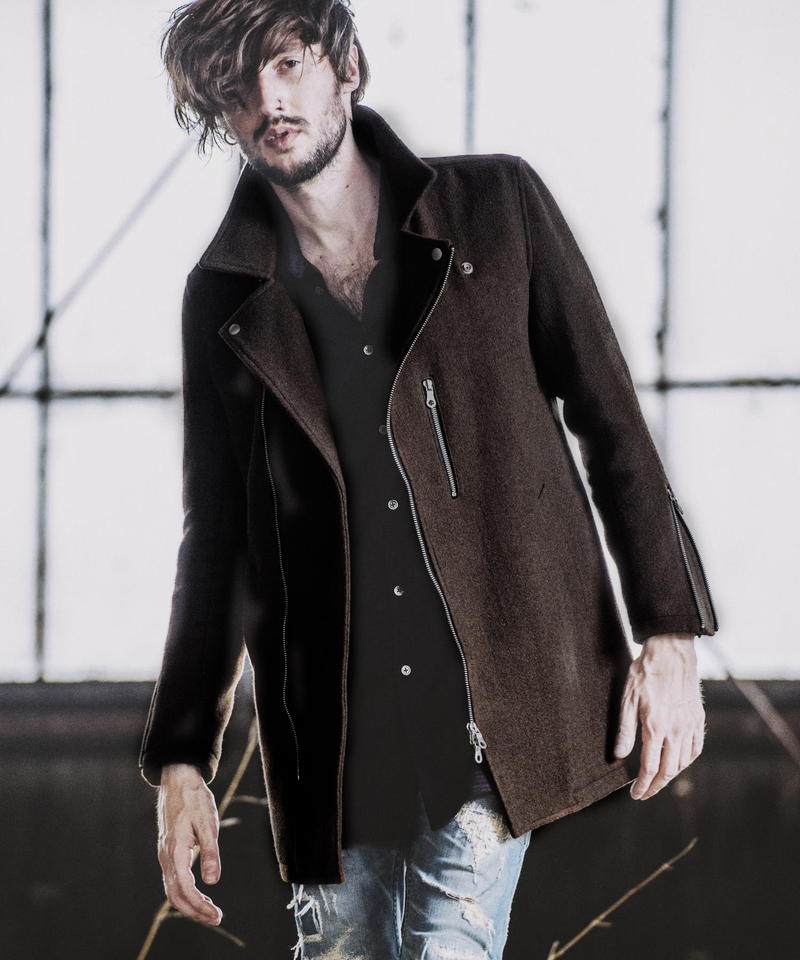 メルトンライダースコート