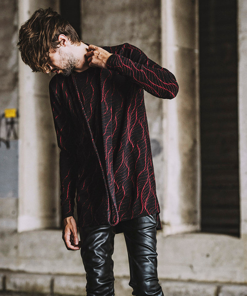 スヌード付ヘムラウンドロンT