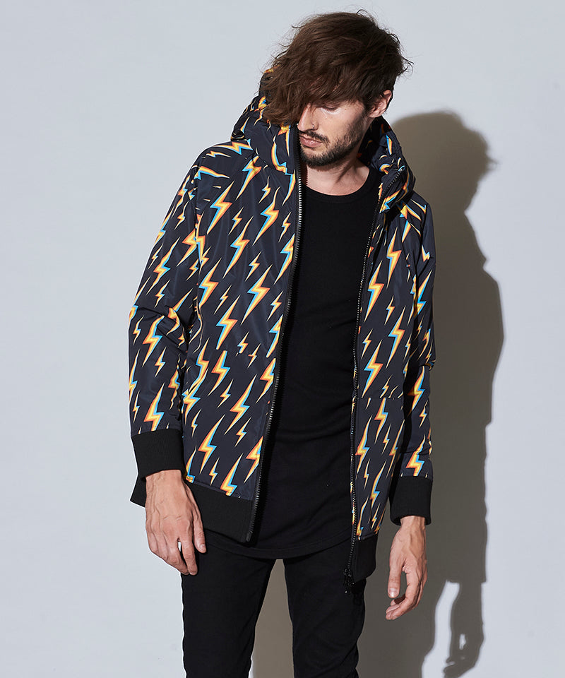 シンサレートサンダープリントフーデッドBLZ