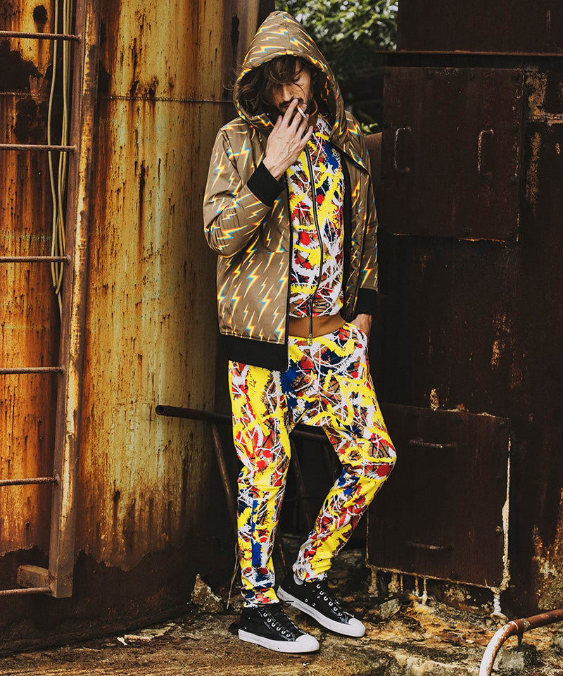 シンサレートサンダープリントフーデッドBLZ