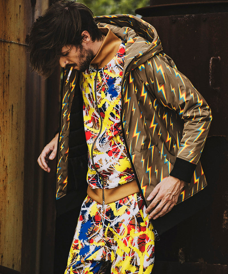 シンサレートサンダープリントフーデッドBLZ