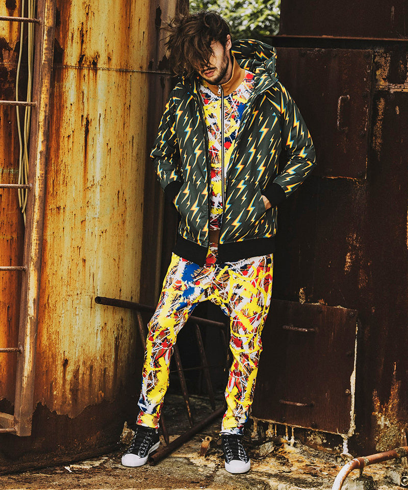 シンサレートサンダープリントフーデッドBLZ