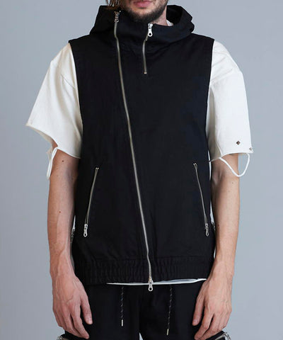 ノースリーブフーデッドBLZ