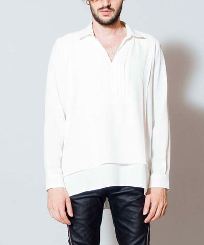 Layered Pullover Tuck SH