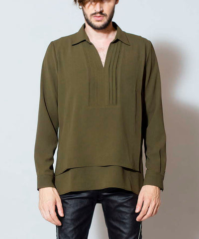 Layered Pullover Tuck SH