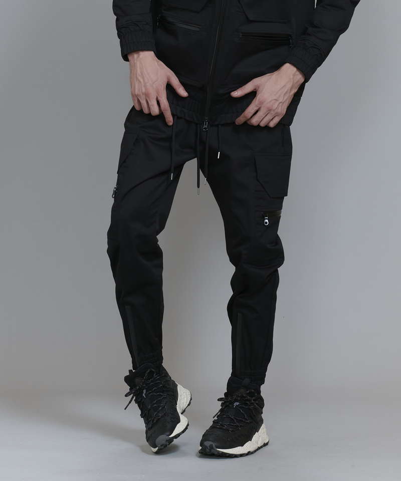 Multi-pocket jogger pants