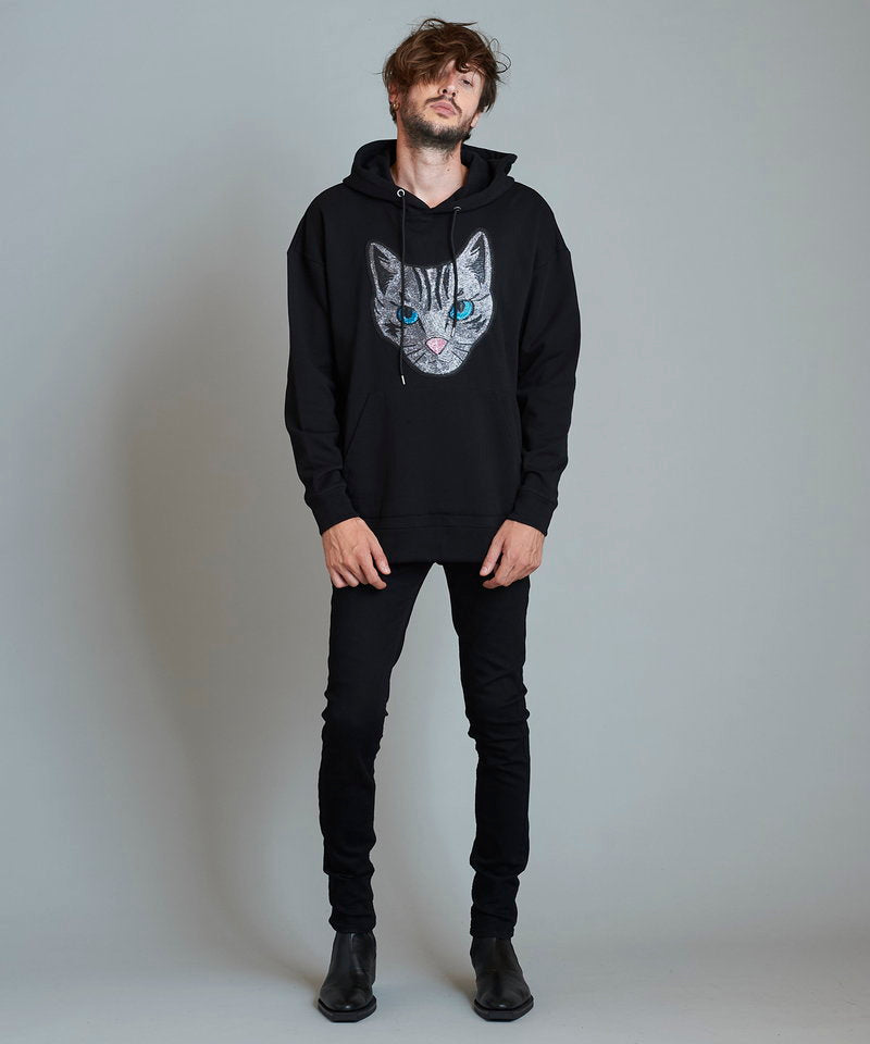 CATスパンコールBIGパーカ