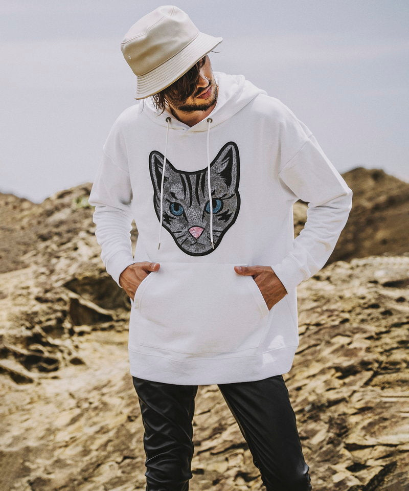 CATスパンコールBIGパーカ