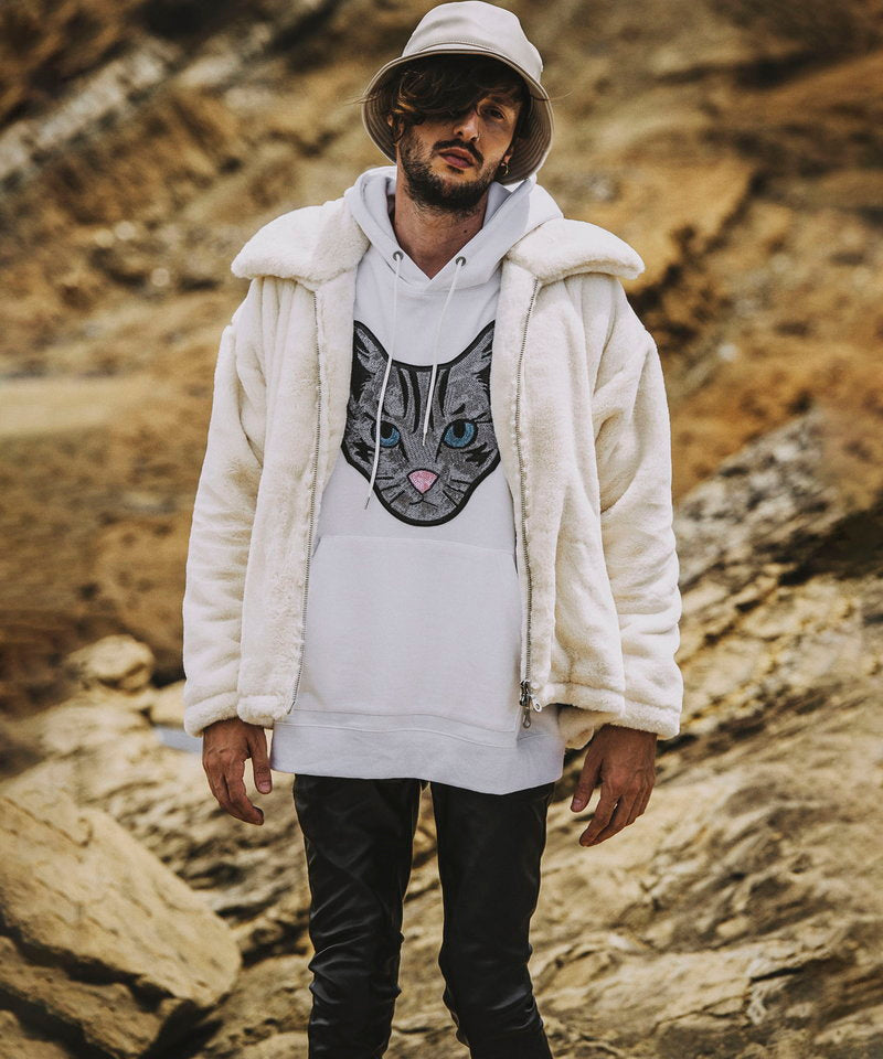 CATスパンコールBIGパーカ