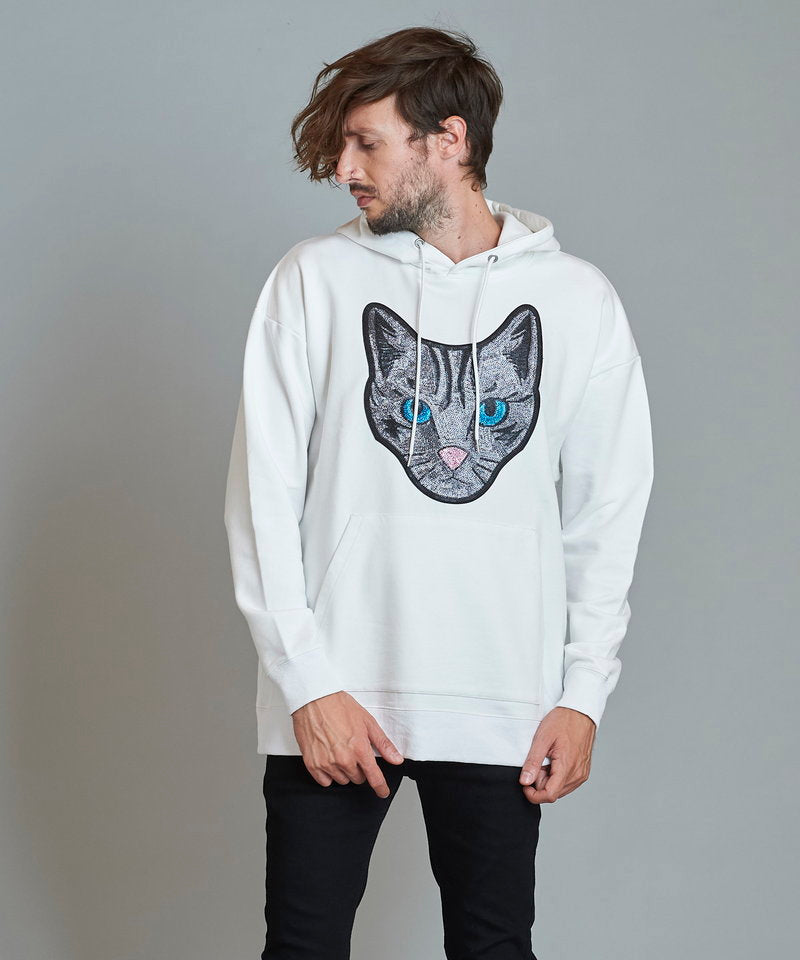 CATスパンコールBIGパーカ