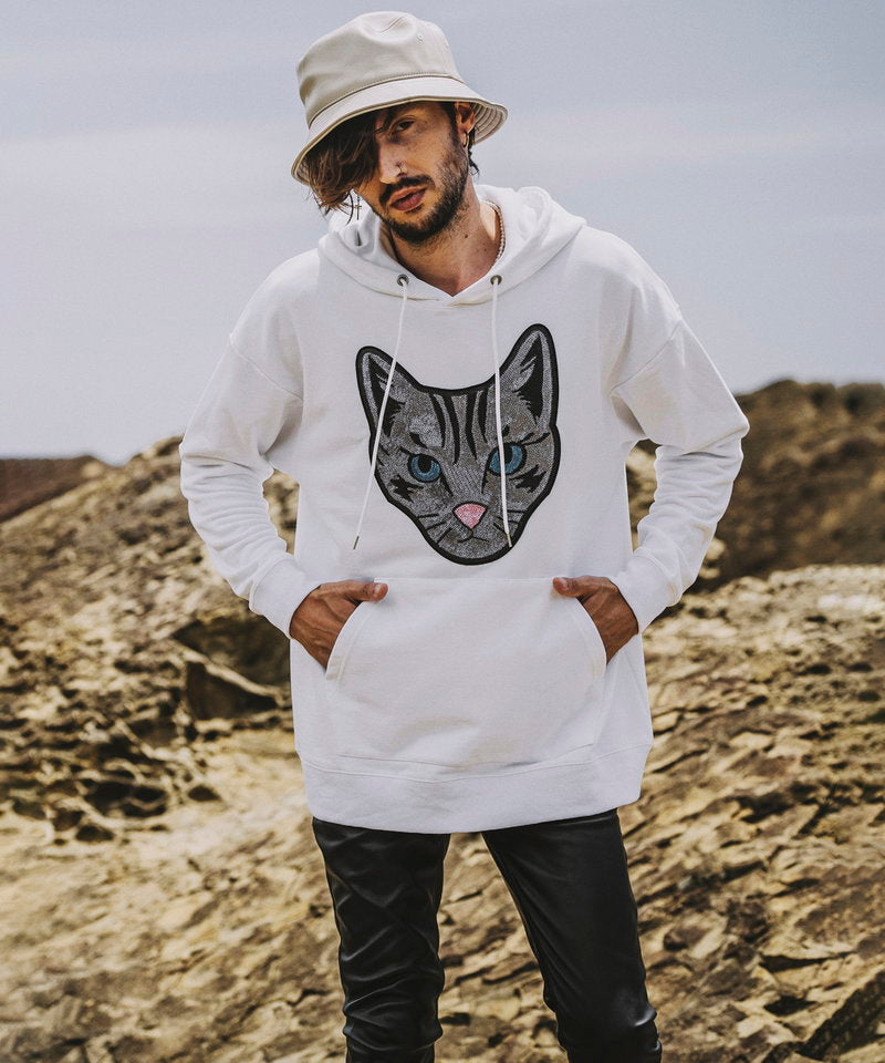 CATスパンコールBIGパーカ