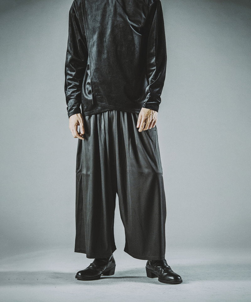 Gathered Baggy Trousers