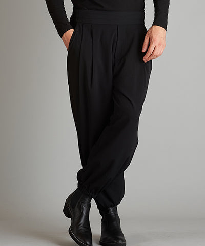 Tuck Balloon Easy Trousers