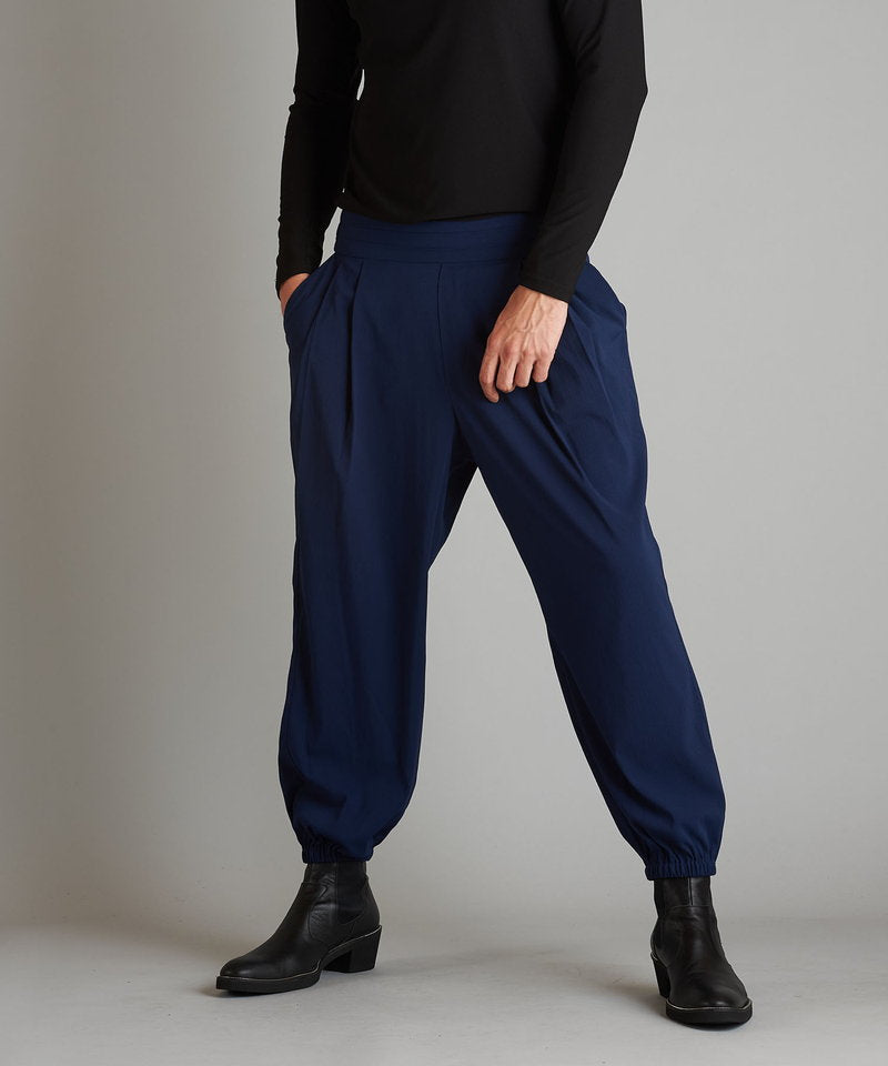 Tuck Balloon Easy Trousers