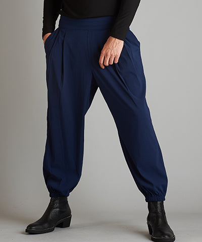 Tuck Balloon Easy Trousers