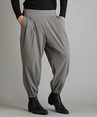 Tuck Balloon Easy Trousers