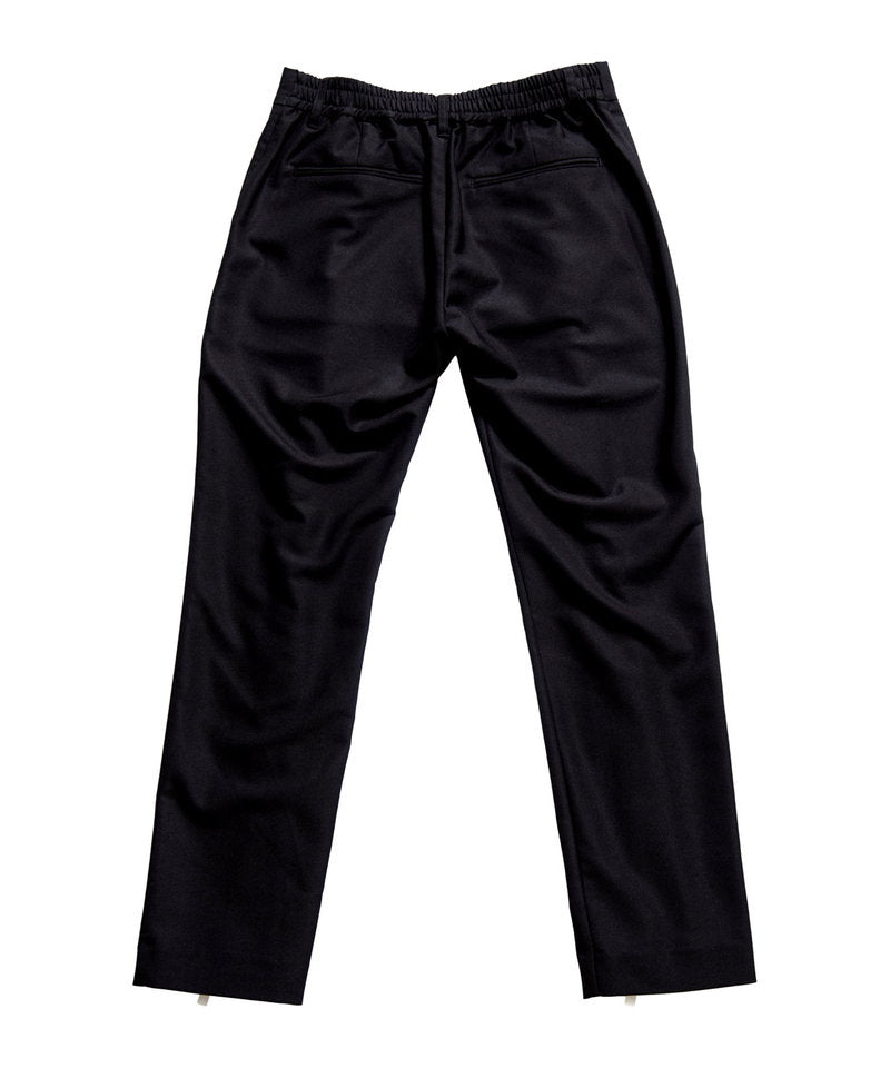 Front zip trousers