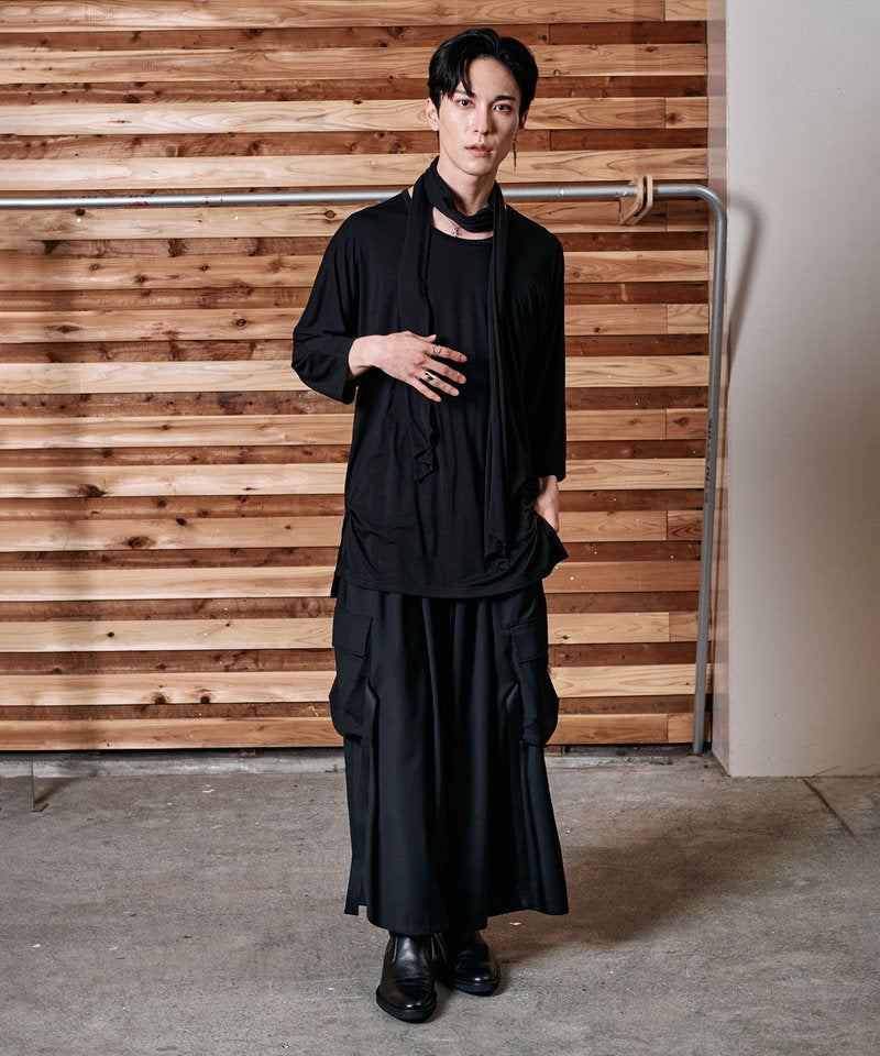 ストール付ドルマンスリーブU/N-T