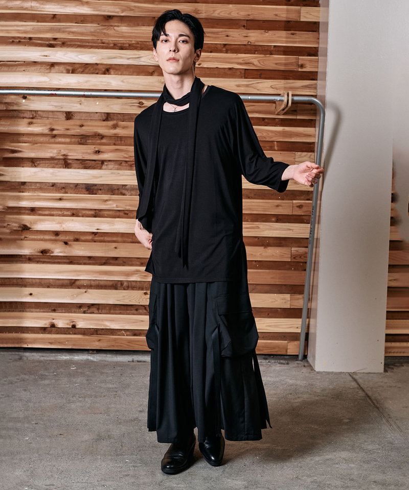 ストール付ドルマンスリーブU/N-T