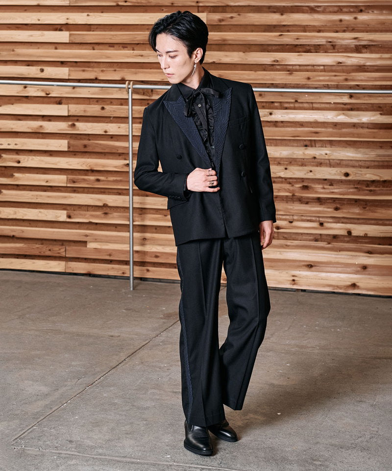 ハイウエストワイドトラウザーズ