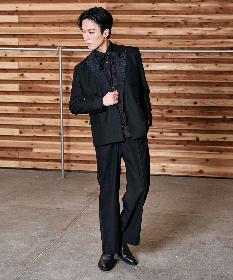 ハイウエストワイドトラウザーズ