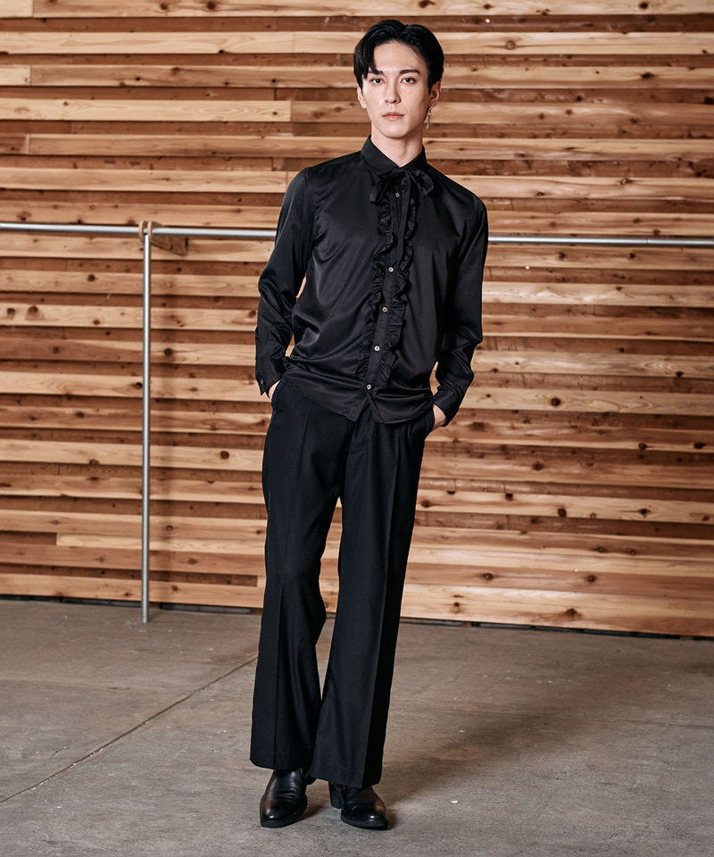 ハイウエストワイドトラウザーズ