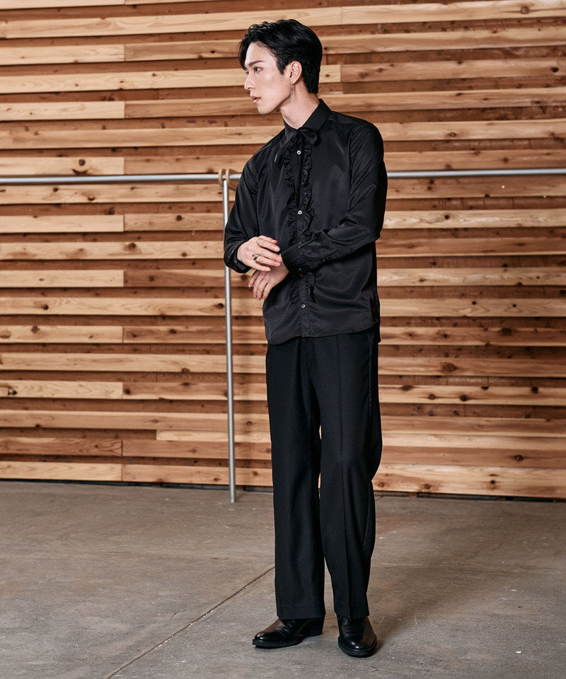 ハイウエストワイドトラウザーズ