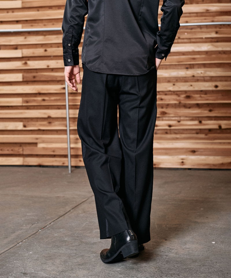 ハイウエストワイドトラウザーズ