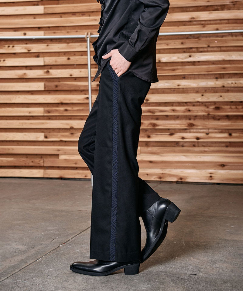 ハイウエストワイドトラウザーズ