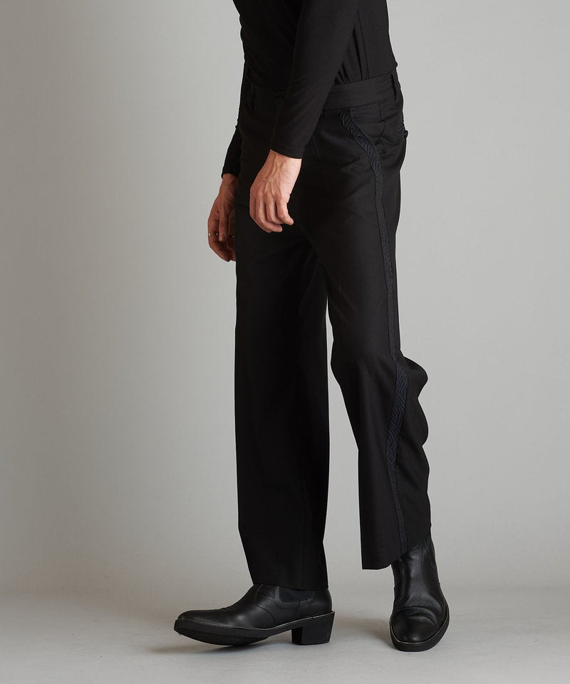 ハイウエストワイドトラウザーズ