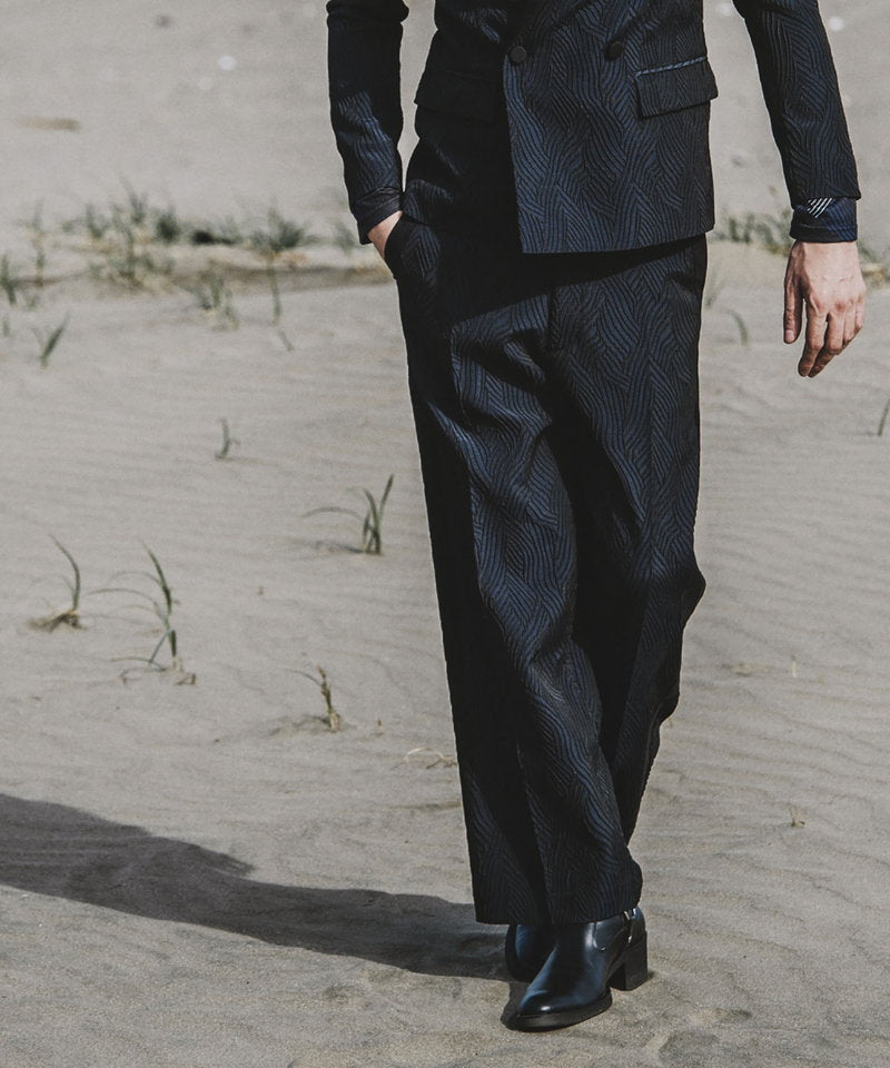 ハイウエストワイドトラウザーズ