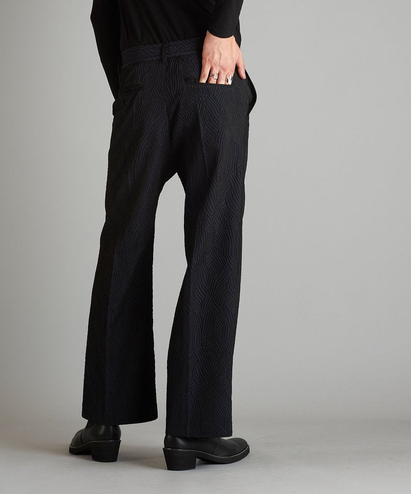 ハイウエストワイドトラウザーズ