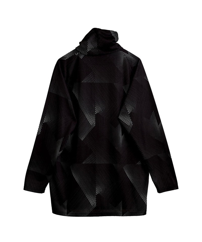 ネックギャザータートルネックロンT