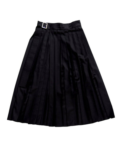 プリーツラップスカート