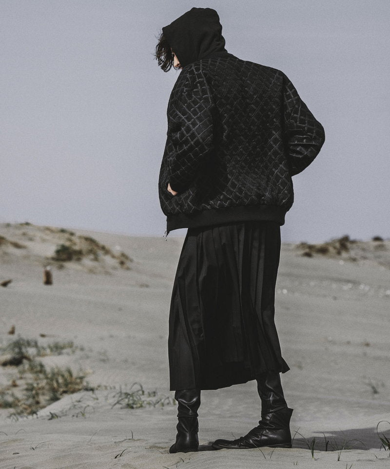 プリーツラップスカート