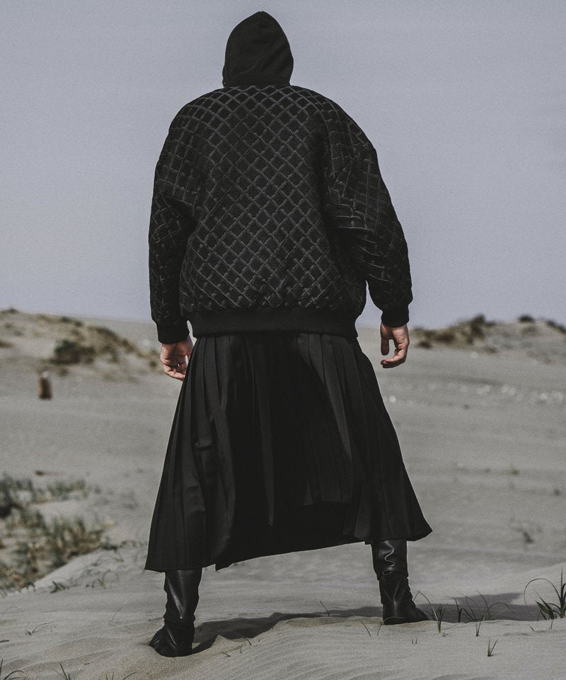 プリーツラップスカート