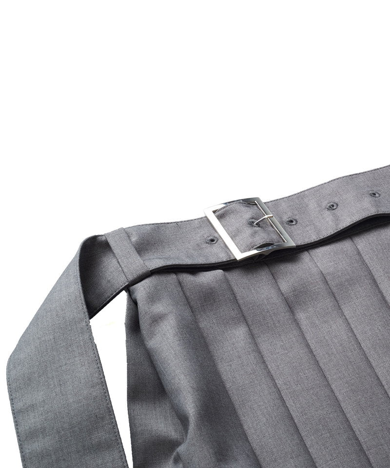 プリーツラップスカート