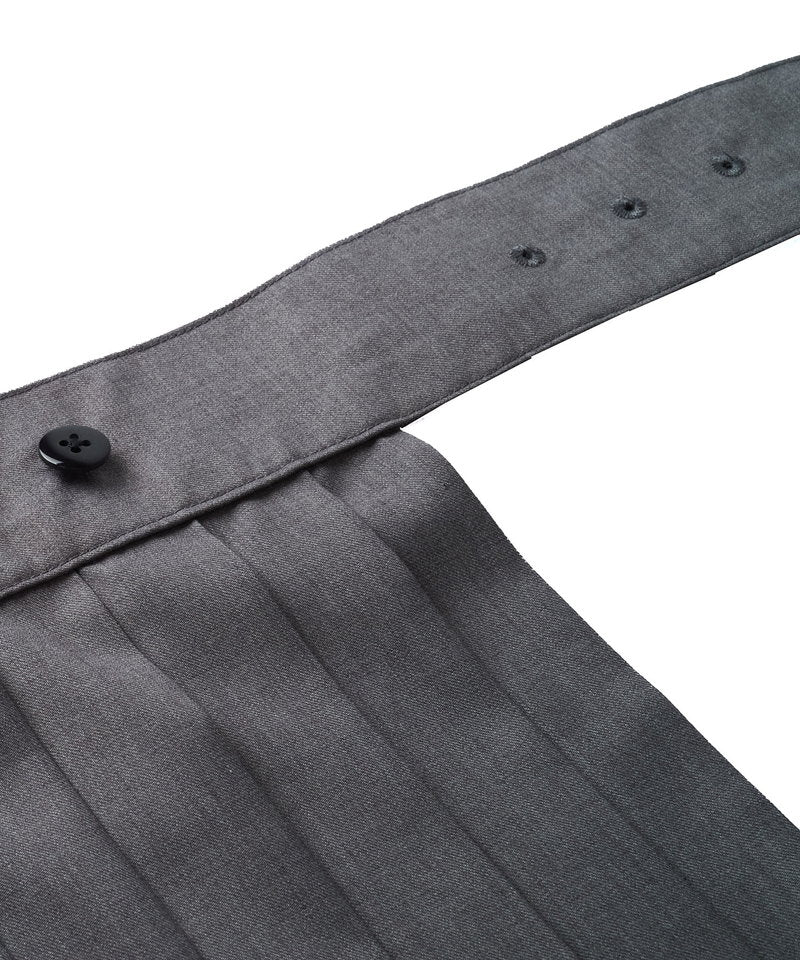 プリーツラップスカート