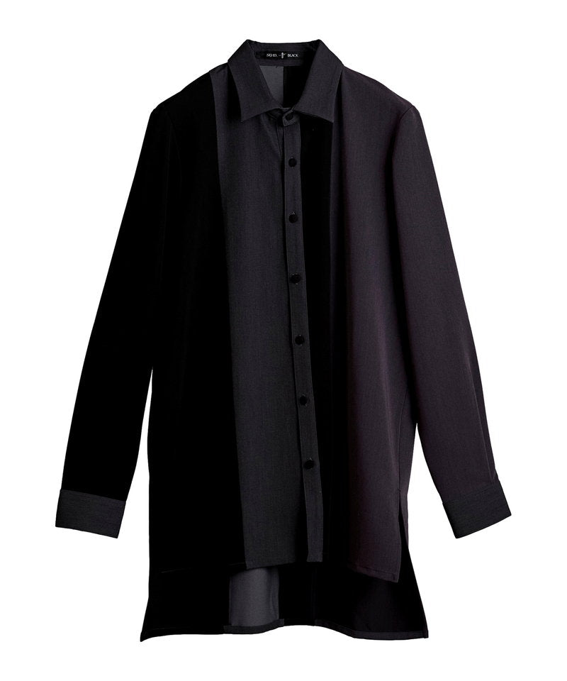 カラーブロッキングロングSH