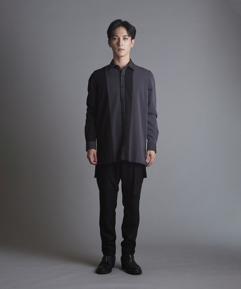 カラーブロッキングロングSH