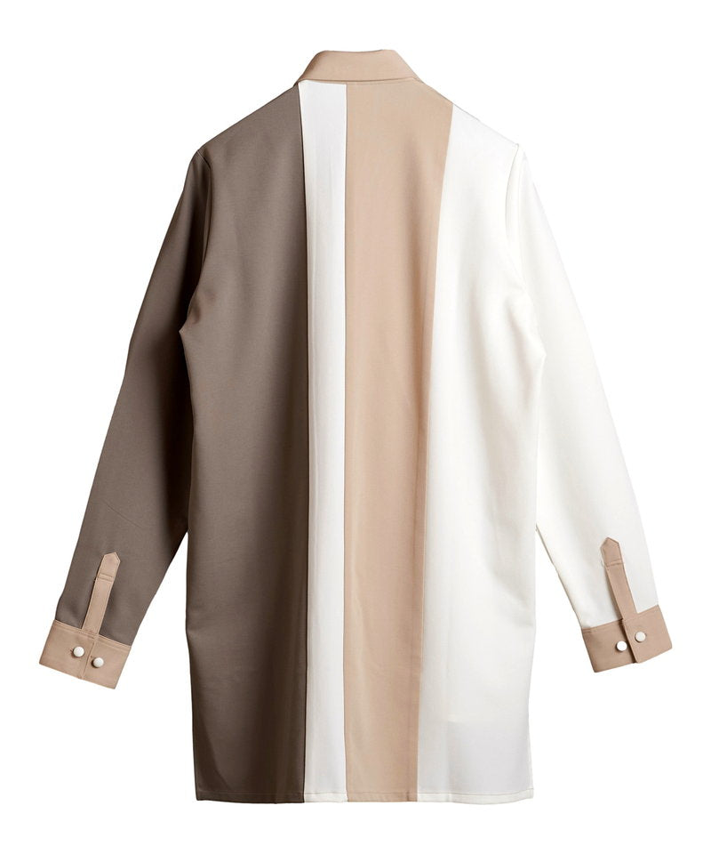 カラーブロッキングロングSH