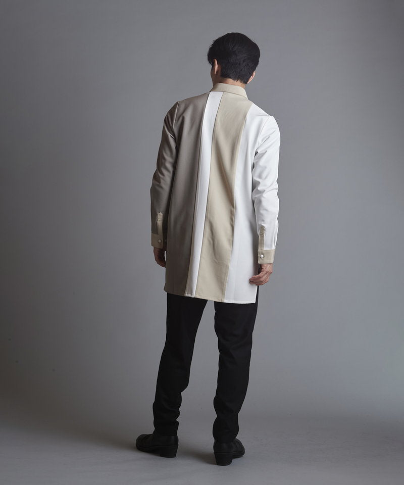 カラーブロッキングロングSH