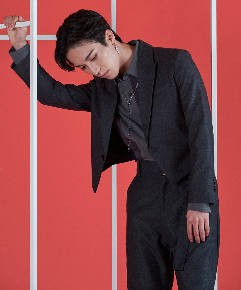 カラーブロッキングロングSH